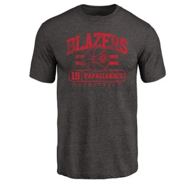 Georgios Papagiannis Men's Portland Trail Blazers Branded Baseline T-Shirt Black